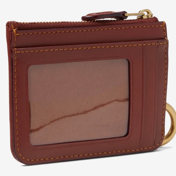 COACH Signature Coated Canvas Skinny Mini ID Wallet - Picture 6 of 9